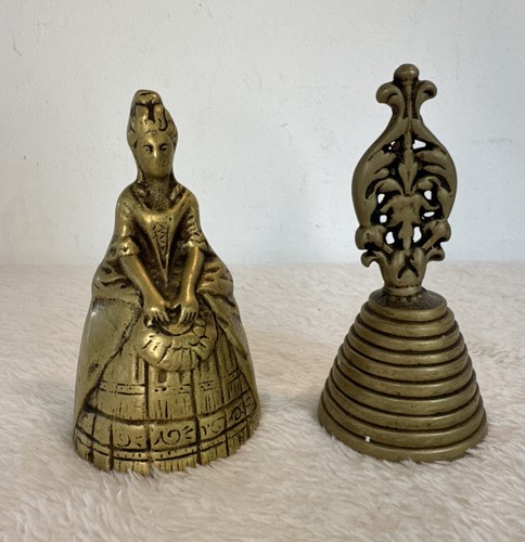Brass lady call - bell, &