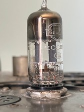 Mullard ECC81 Goalpost Getter Very Early 1953 Valve/Vacuum Tube Tested (#12)