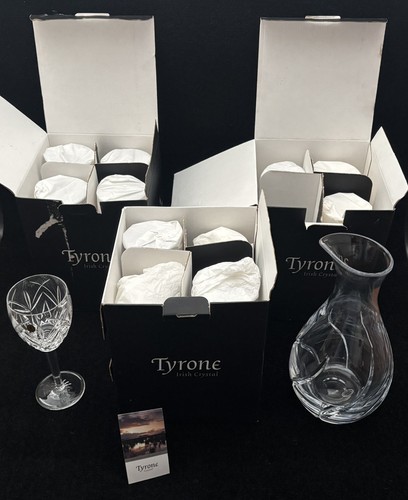 Tyrone irish crystal red wine - crystal,