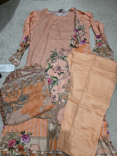 Pink lawn suit indian dress - pink,
