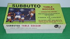 Subbuteo 1950s 1960s Flat Card