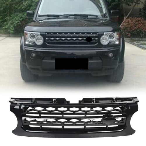 Gloss black front vent grille - front,