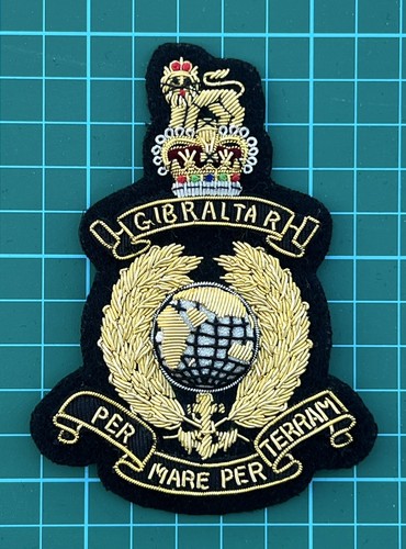 Royal marines blazer badge - royal,