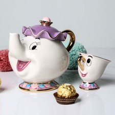 NEW Mug Teapot Cartoon Beauty
