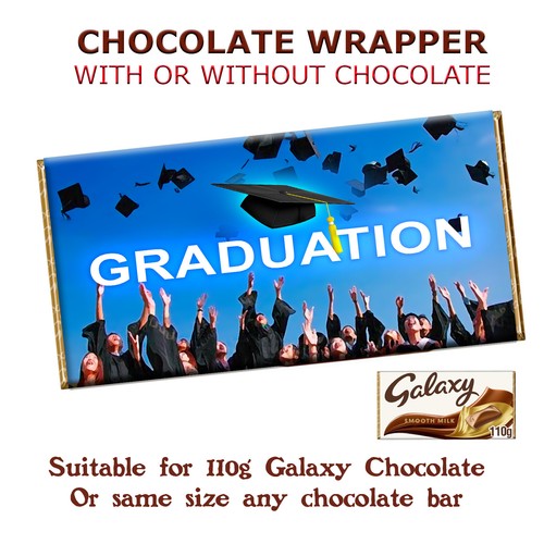 Graduation chocolate bar - chocolate,