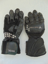 Frank Thomas Leather  Ladies Small Motorcycle Gloves Made with Kevlar