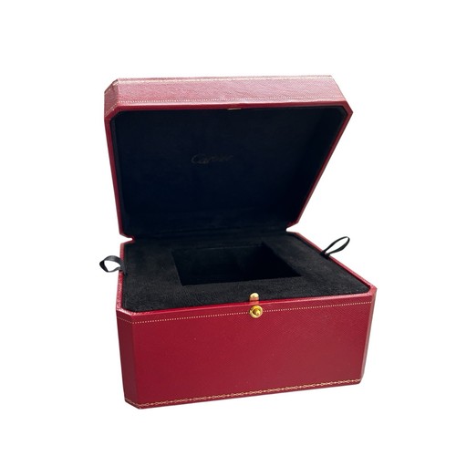 Cartier watch presentation - presentation, box