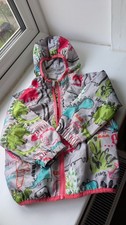 Next Dinosaurs Rain Coat 2-3 Years Boys Girls Hooded Jacket