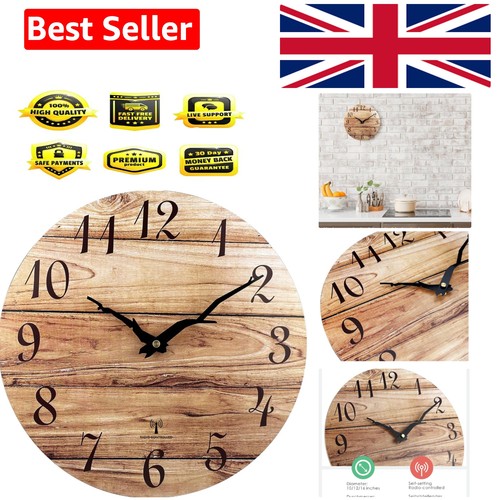 Radio controlled wall - radio, clock