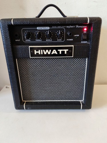 Hiwatt maxwatt hurricane bass - hiwatt,