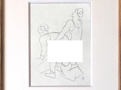 Jean cocteau drawing male - jean,