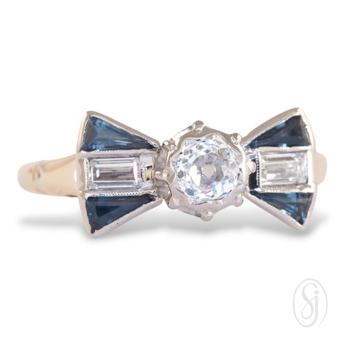 The gatsby bow art deco - art,