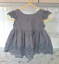 Next Grey Girls Dress Age 9-12
