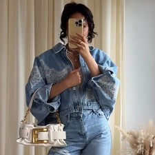 ZARA : Z1975 Cropped Lace