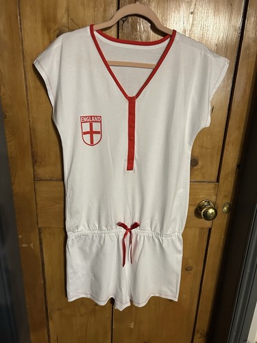 Ladies england playsuit - england,
