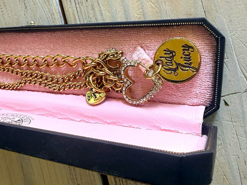 Juicy couture gold - juicy, link