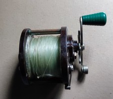 Penn Reels Seaboy No.85 Boat & Pier Saltwater Fishing Reel & Line Green Handle