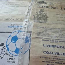 NON LEAGUE PROGRAMMES (25)