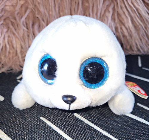 Beanie boo icy white - white, seal
