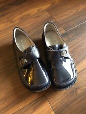 Alegria Navy Patent shoes size 37