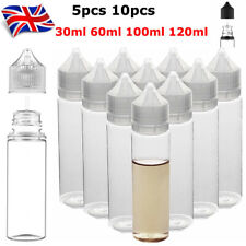 30-120ml Clear Dropper Bottles