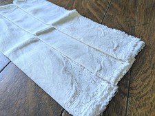 Cream linen and - linen,