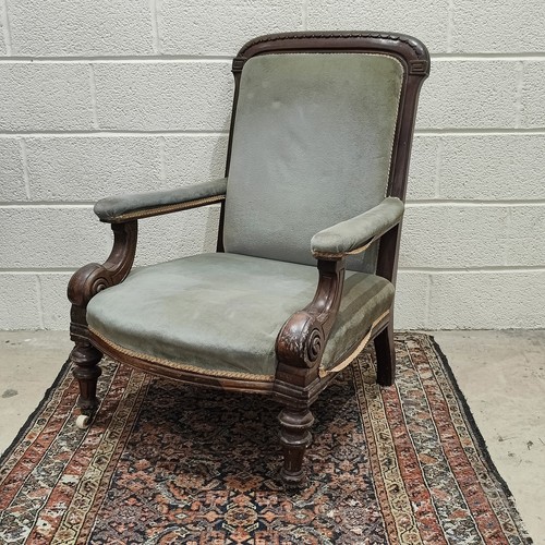 Victorian edwardian arm chair - edwardian,