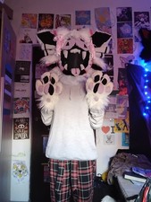 Fursuit Head Paws Base Screech