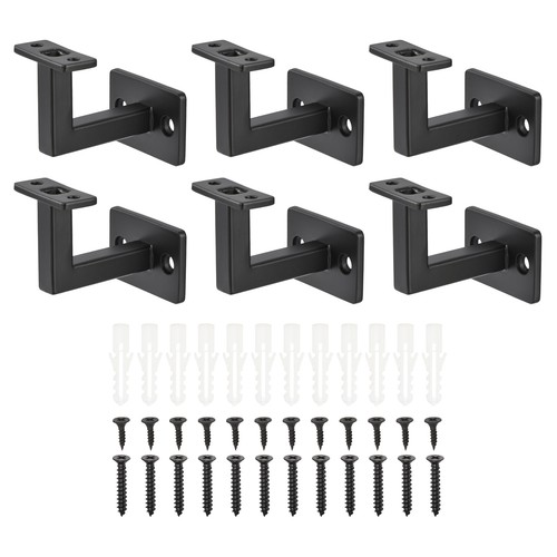 6pcs black fixed - black,