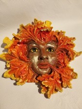 Wall Plaque Forest Face Tree Spirit Garden Hanging Decorative Ornament