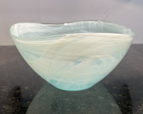 Hand blown art - glass, bowl