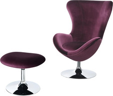 Stylish Purple Living Room