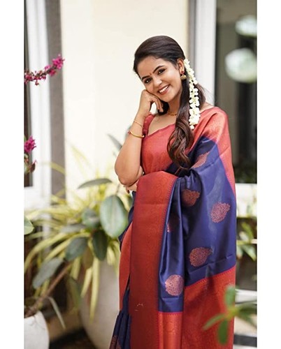 Traditional lichi silk - lichi, saree