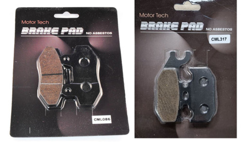 Front rear brake - rear,
