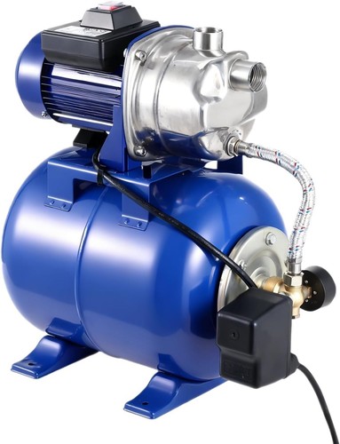 Shallow well pump with - well,