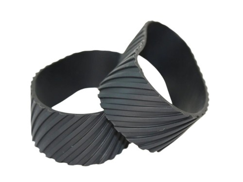 Wilesco rubber rear tyres set - rear,