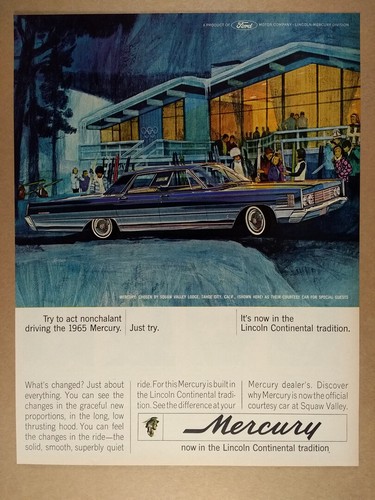 1965 mercury sedan - sedan, squaw