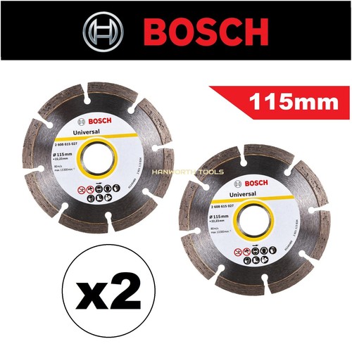 Bosch 115mm diamond discs - 115mm,
