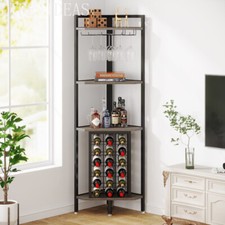 Corner Wine Rack Display