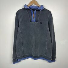 Fat Face Airlie Smock Jacket Pullover Quarter Zip, Seaside Nautical, Mens Medium