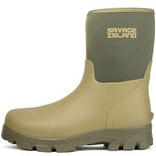 Savage Island Argyll Short Neoprene Wellington Boots Mud Wellies Thermal Walking