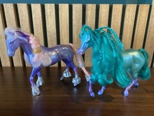Niki & Dara horses 1987