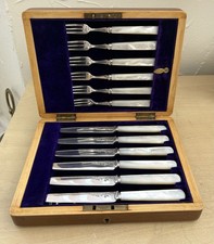 12 Piece Set of Silver Plated