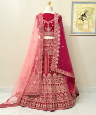 Indian Pakistani Wedding Lehenga Choli Bollywood Designer Lengha