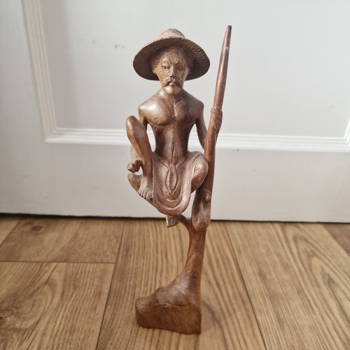 Wooden hand carved sri - wooden,