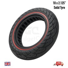 10"x2.125 Red Line Solid Tyre Electric Scooter 10 Inch Wheel