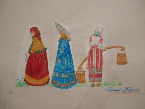 Fairytale costume skazki - costume,