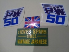 YAMAHA PW50  , decals ( pair ) ,NOS. ,NLA 