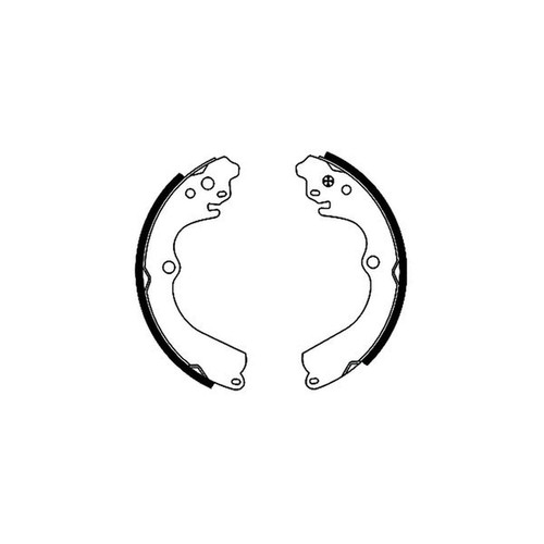 Textar 91045901 brake shoe set - textar,