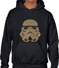TROOPER HELMET HUNDREDS AND THOUSANDS HOODY HOODIE FUNNY JEDI STORM WARS DESIGN 
